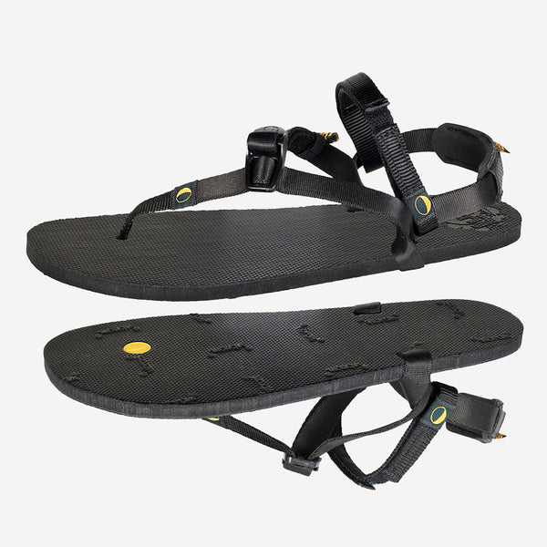 LUNA SANDALS｜SLIPPERS (Mono Winged Edition) Mono Winged Edition - Black | LUNA Sandals