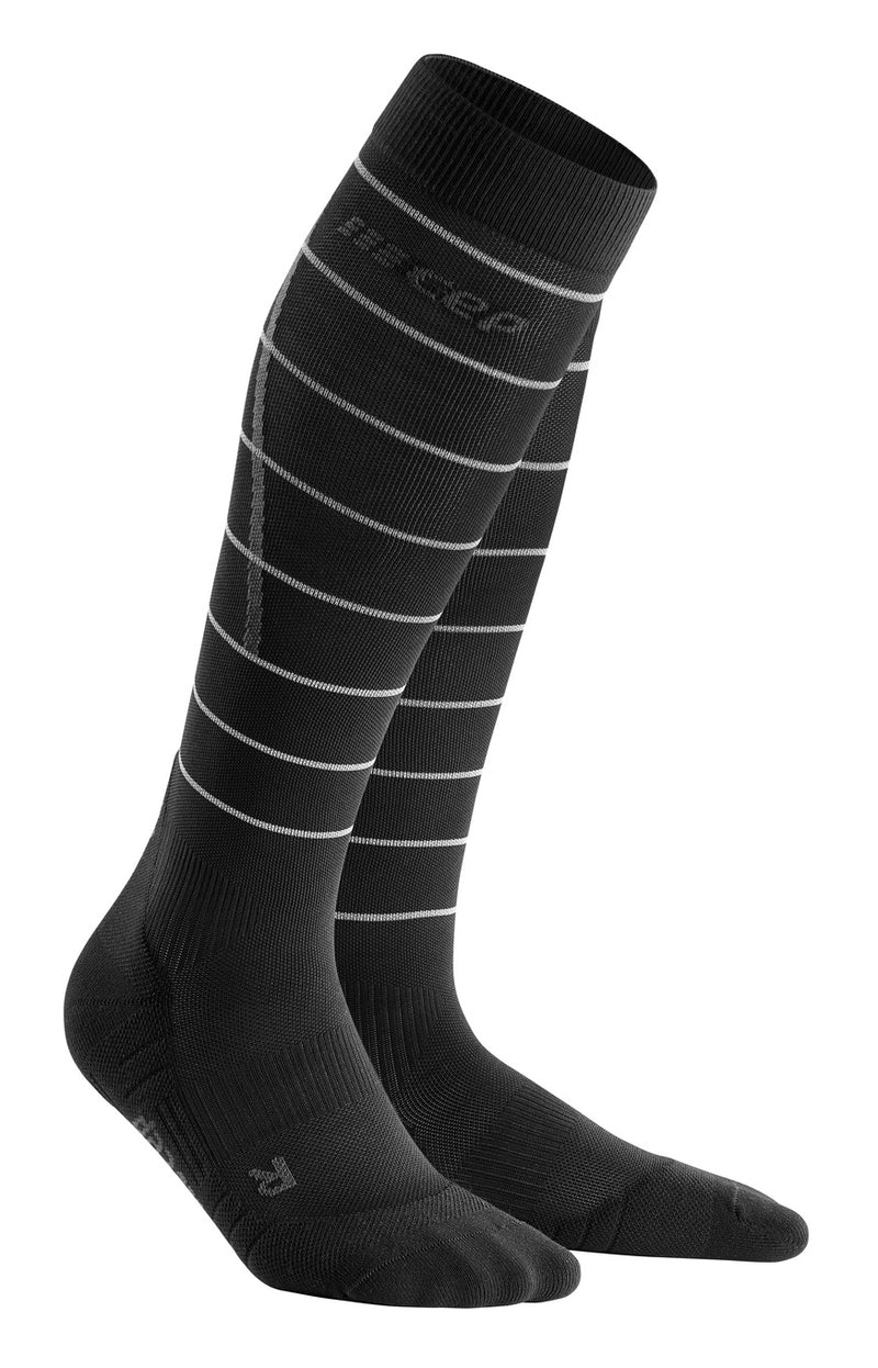 Reflective Tall Compression Socks, Women