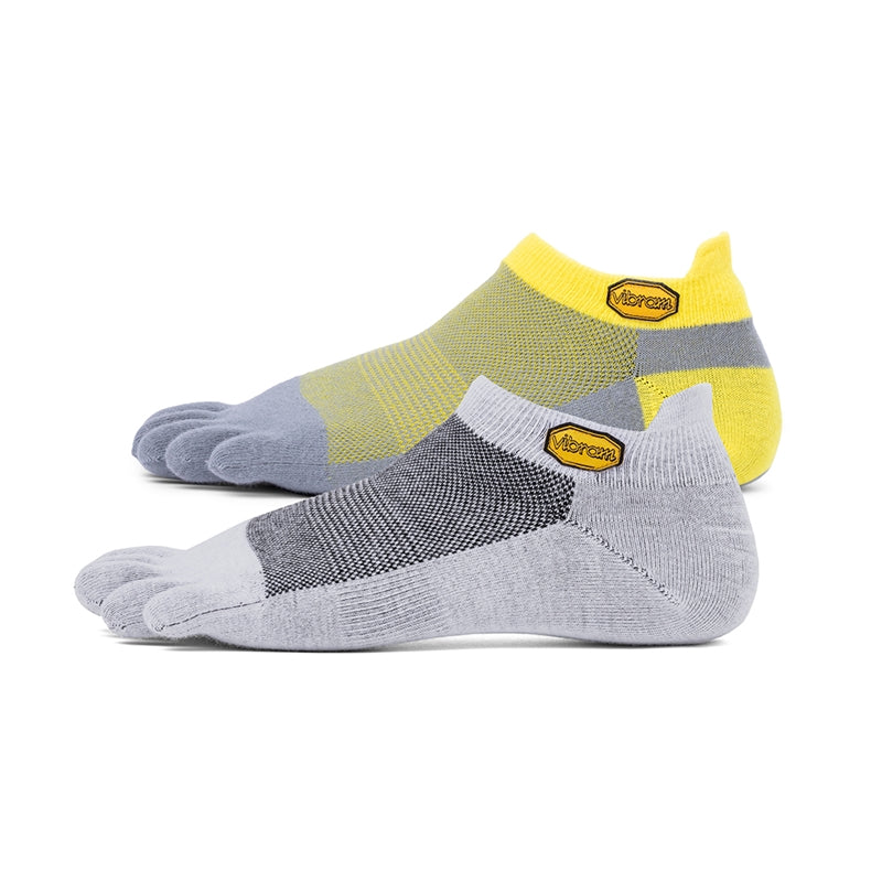 VIBRAM 5 Fingers No Show Socks - 2 Pairs