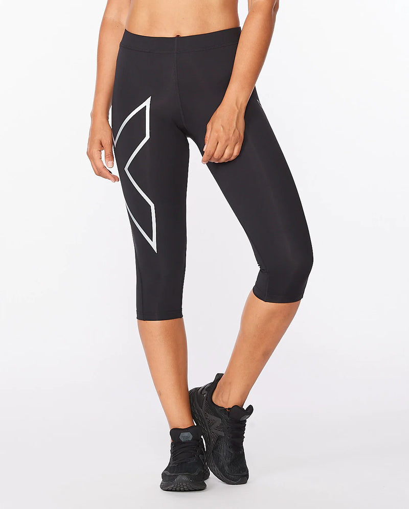 Legging 3/4 taille haute essentials 3 stripes noir Adidas Performance Legging 3/4 taille haute essentials 3 stripes noir Adidas Performance