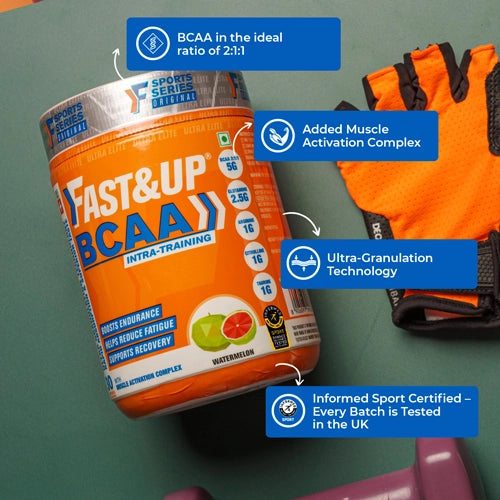 FAST&UP BCAA Intra Workout Fuel - Watermelon